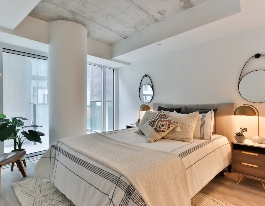 Built-in bedroom wardrobe and storage joinery